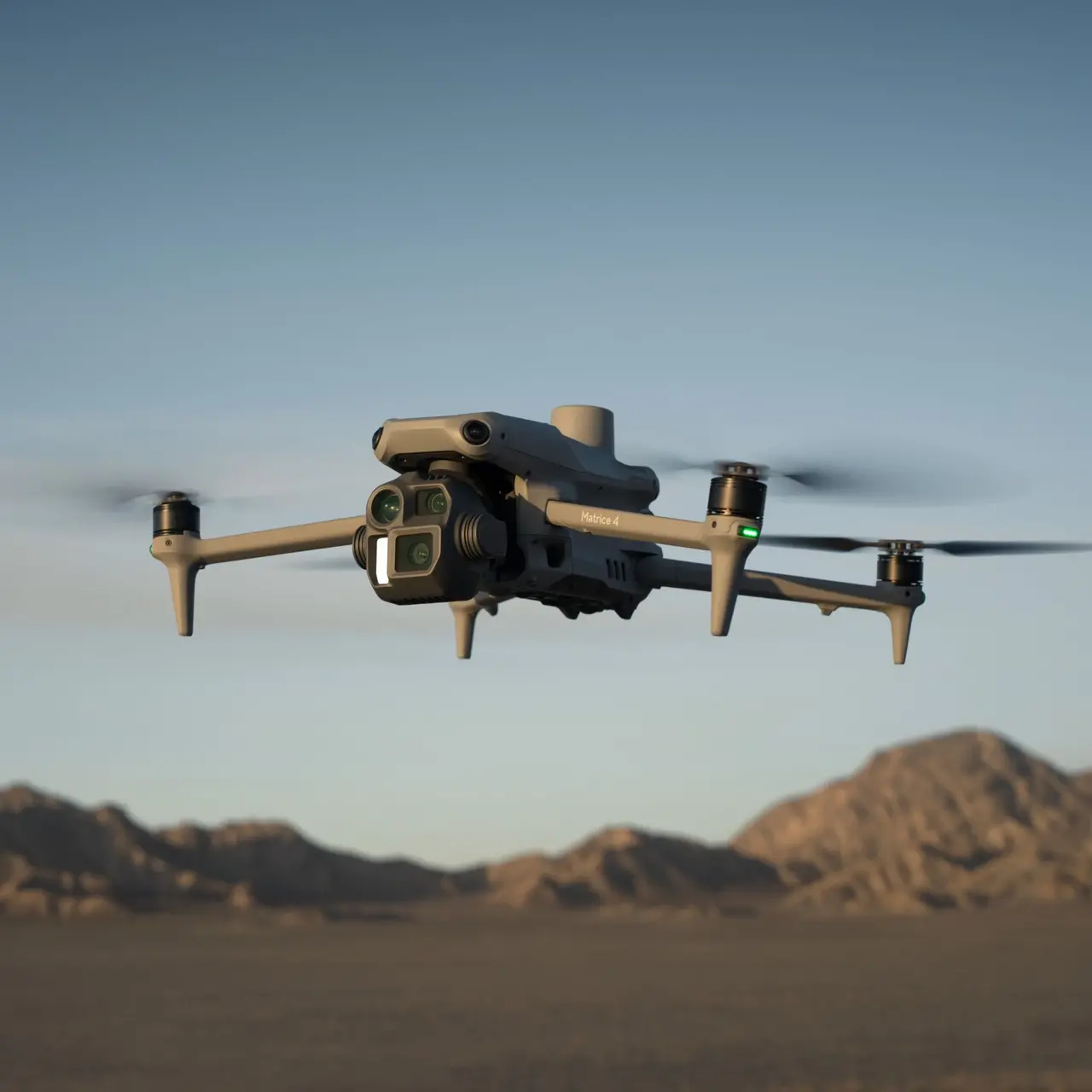 DJI Matrice 4E drone used for wildlife survey and game counting operations